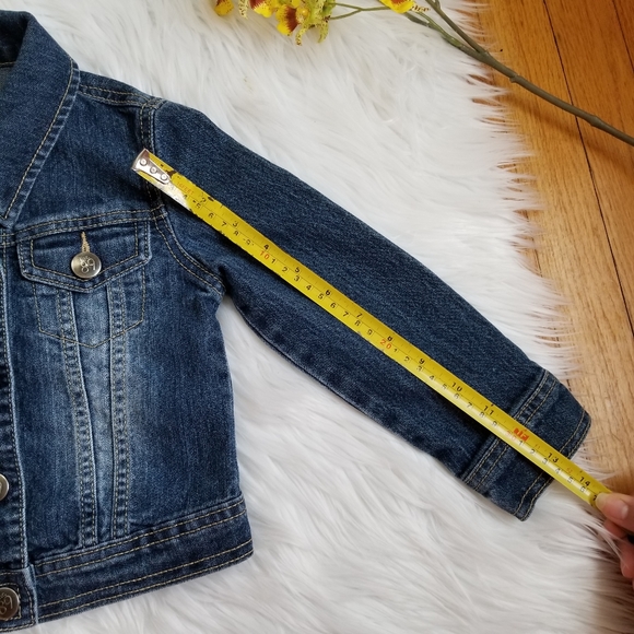 1989 Place Girl's Blue Jeans Jacket, SIZE XS/TP 4. - Picture 13 of 13